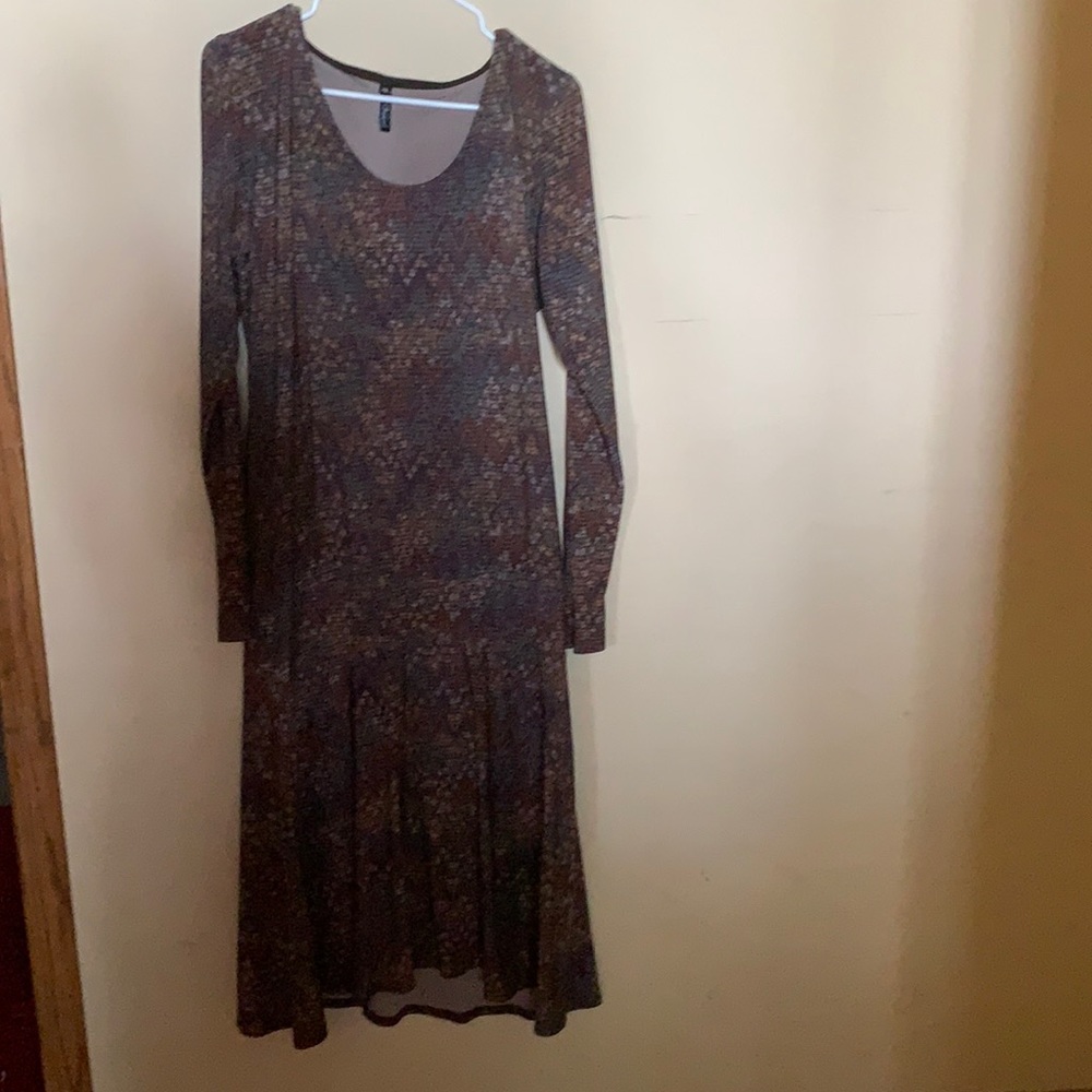 pattern dress